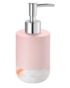 Дозатор для жидкого мыла настольный розовый керамика TRENDY арт FOR TR021 Fora