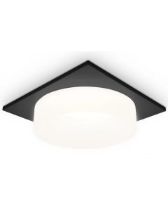 Светильник точ. кв. TN1316 SBK/FR черн.песок/бел.мат. (GU5.3/MR16, 1*50Вт) Ambrella