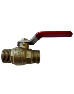 Кран шаровый муфтовый латунный КШ-20 (газ) НхН(б) ГЛИУ.505.00.00-15 Новогрудский завод газовой аппаратуры