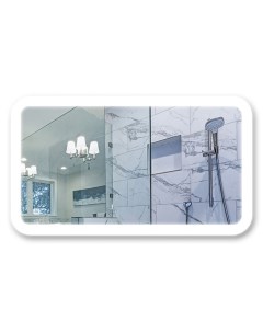 Зеркало для ванной комнаты ЗП 36 с подсветкой 60 105см Алмаз-люкс