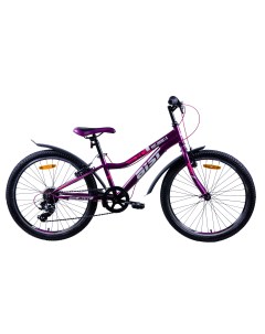 Велосипед Rosy Junior 1 0 24 фиолетовый 2022 Aist