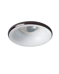 Кольцо декоративное для точечного светильника ELNIS S A W круг антрацит белый 27802 Kanlux
