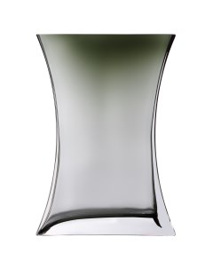 Декоративная ваза из дымчатого стекла 25см серый CSA 14L Вещицы
