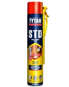 Пена монтажная Professional STD 750 мл Tytan