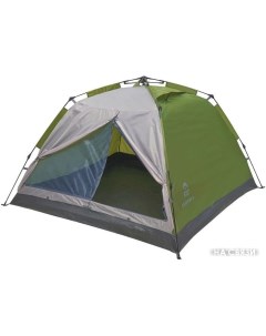 Треккинговая палатка Easy Tent 2 зеленый серый Jungle camp
