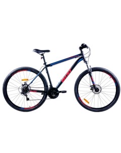 Велосипед quest disc 29 р 17 5 2022 черный синий Aist