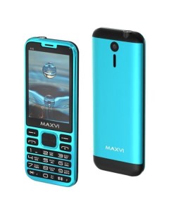 Мобильный телефон x10 голубой Maxvi