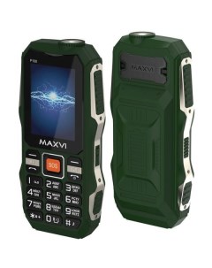 Мобильный телефон p100 зеленый Maxvi