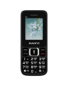 Мобильный телефон c3i черный Maxvi