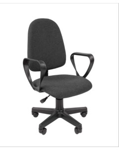Офисное кресло Стандарт Престиж ткань С 2 серый 7033363 Chairman