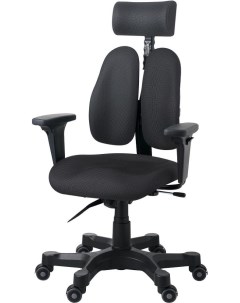 Офисное кресло DR 7500G 3TBK1 Knit ткань черный серый Duorest