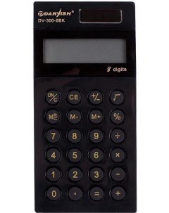 Калькулятор карманный DV 300 8BK Darvish