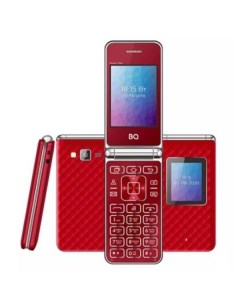 Мобильный телефон bq 2446 dream duo красный Bq-mobile