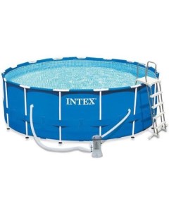 Каркасный бассейн metal frame 28242np 457x122 см Intex