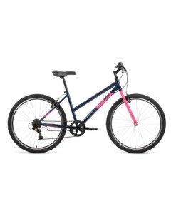 Велосипед altair mtb ht low 26 2022 rbk22al26118 15 темно синий розовый Forward