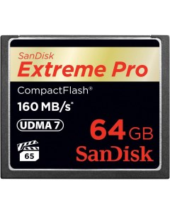 Карта памяти Extreme Pro CompactFlash 64GB SDCFXPS 064G X46 Sandisk