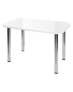 Обеденный стол СО Д 02 1 белый Алмаз-люкс