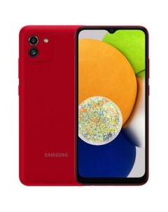 Смартфон galaxy a03 sm a035fzrdcau 3gb 32gb красный Samsung