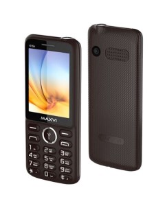 Мобильный телефон k15n коричневый Maxvi