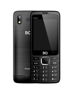 Мобильный телефон bq bq 2823 elegant черный Bq-mobile