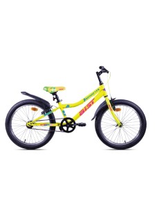 Велосипед детский Serenity 1 0 kids 20 желтый Aist