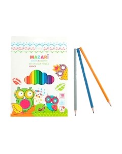 Набор цветных карандашей Mazari