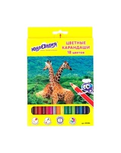 Набор цветных карандашей Юнландия