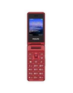 Мобильный телефон xenium e2601 красный Philips