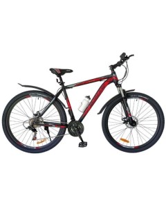 Велосипед 29m031 c t21 r 29 р 21 черный красный Nasaland