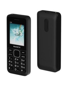 Мобильный телефон c20 черный Maxvi