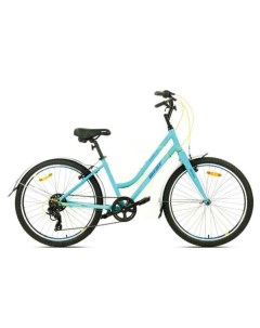 Велосипед cruiser 1 0 w 26 16 5 2022 голубой Aist