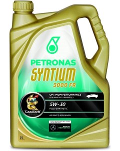 Моторное масло Syntium 3000 FR 5W30 5л 18075019 Petronas