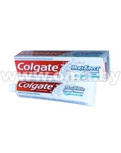 Паста зубная Max White МаксБлеск с отбеливающими пластинками 100мл Colgate