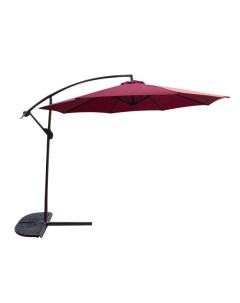 Зонт садовый Garden темно красный 3 м Domoletti
