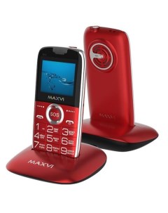 Мобильный телефон b10 красный Maxvi