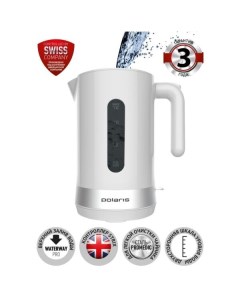 Электрочайник PWK 1803C Water Way Pro (белый) Polaris
