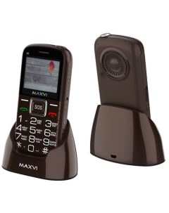 Мобильный телефон b5 коричневый Maxvi
