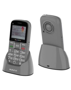 Мобильный телефон b5 серый Maxvi