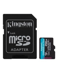 Карта памяти Canvas Go! Plus microSDXC 256GB (SDCG3/256GB) Kingston