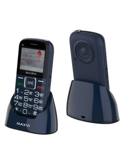 Мобильный телефон b5 синий Maxvi