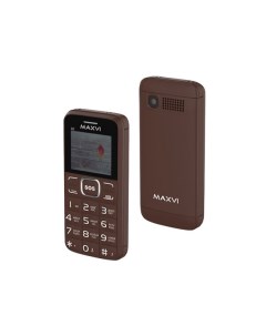 Мобильный телефон b2 коричневый Maxvi