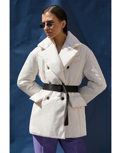 Куртка c контрастным поясом стропой Vassa&co