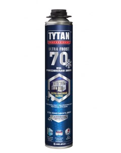 Пена монтажная Professional Ultra Frost 70 зима 870 мл Tytan