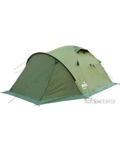 Экспедиционная палатка Mountain 2 v2 зеленый Tramp