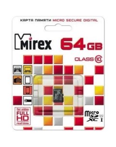 Карта памяти microsdxc 64gb 13612 mc10sd64 Mirex