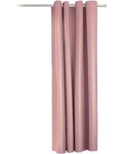 Портьера 140х245 см розовый SILK Okko