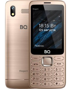 Мобильный телефон BQ 2823 Elegant золотистый Bq-mobile