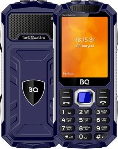 Мобильный телефон BQ 2819 Tank Quattro синий Bq-mobile