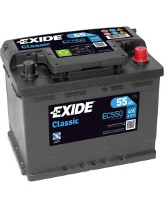 Автомобильный аккумулятор Classic EC550 55 А ч Exide