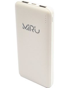 Портативное зарядное устройство 3001 белый Miru